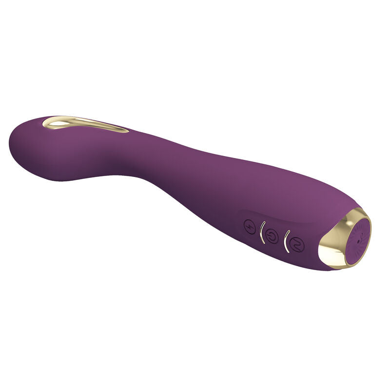 Vibromasseur Électrostimulation Hector App Control 12 Vibrations Rechargeable - Pretty Love