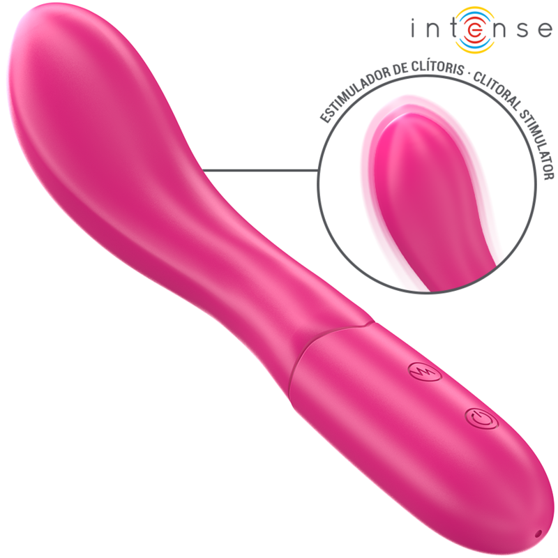 Vibromasseur Lisette Flexible 19 cm 10 Vibrations Rechargeable - Intense