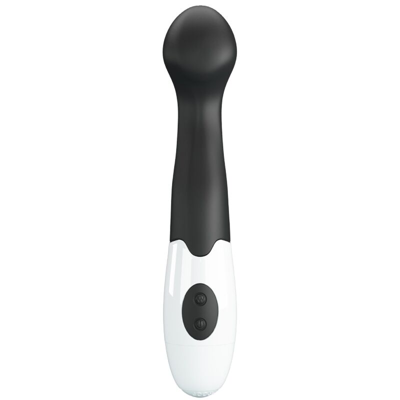 Vibromasseur Point G Charles Silicone 30 Modes Noir - Pretty Love
