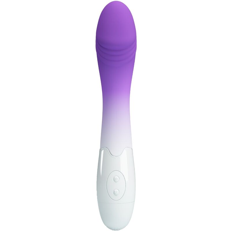Vibromasseur Point G Elemental Incurvé 30 Vibrations Silicone - Pretty Love