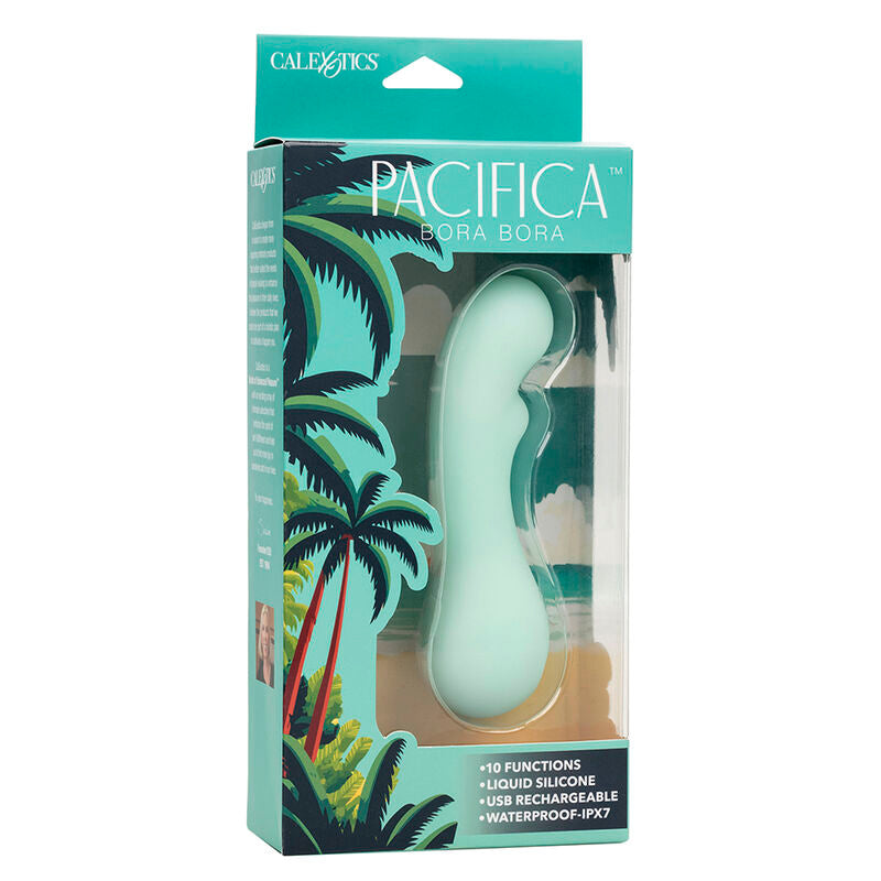 Vibromasseur Point G Pacifica Bora Bora 10 Vibrations Étanche IPX7 - CalExotics