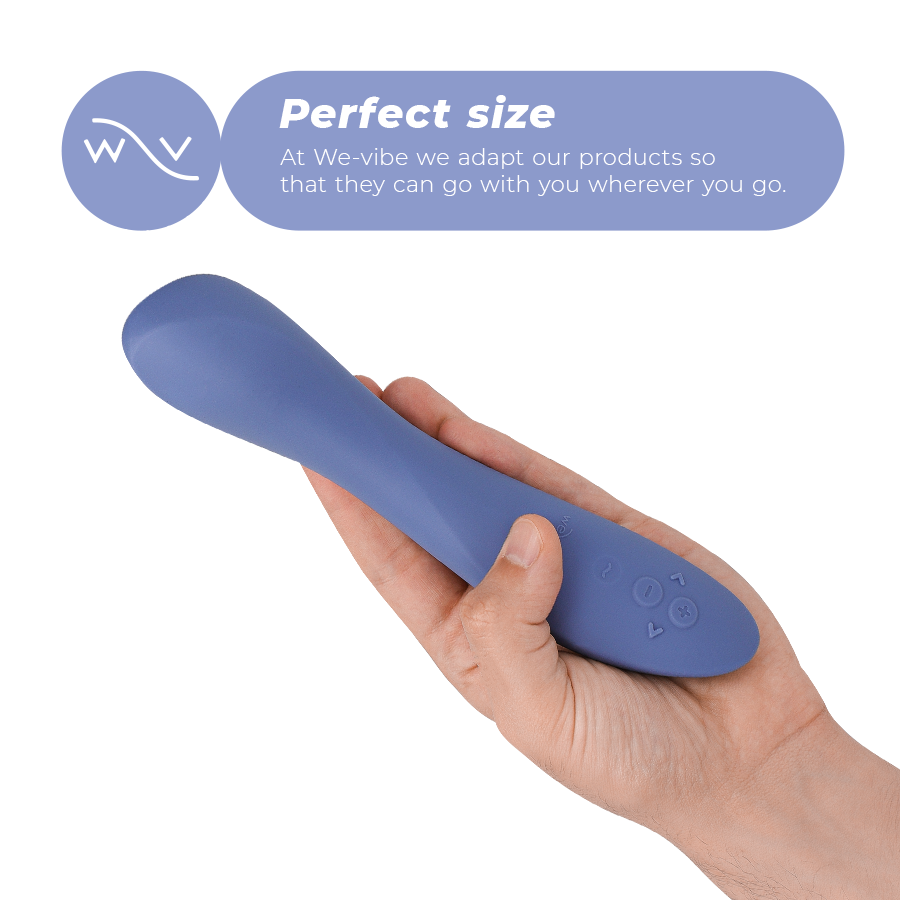 Vibromasseur Point G Rave 2 Asymétrique Connecté App IPX7 - We-Vibe