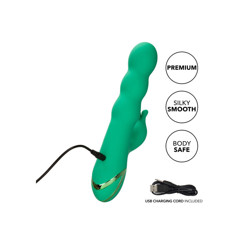 Vibromasseur Point G Sonoma Va-et-Vient 10 Modes Triple Moteur - CalExotics
