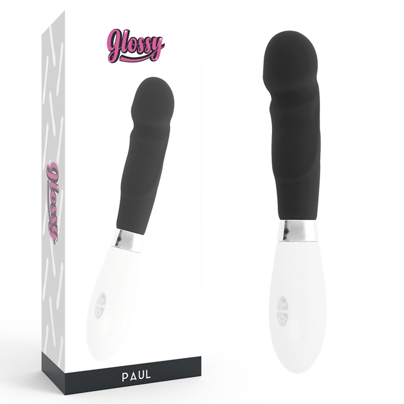 Vibromasseur Réaliste Paul - 10 Modes Étanche Silicone - Glossy