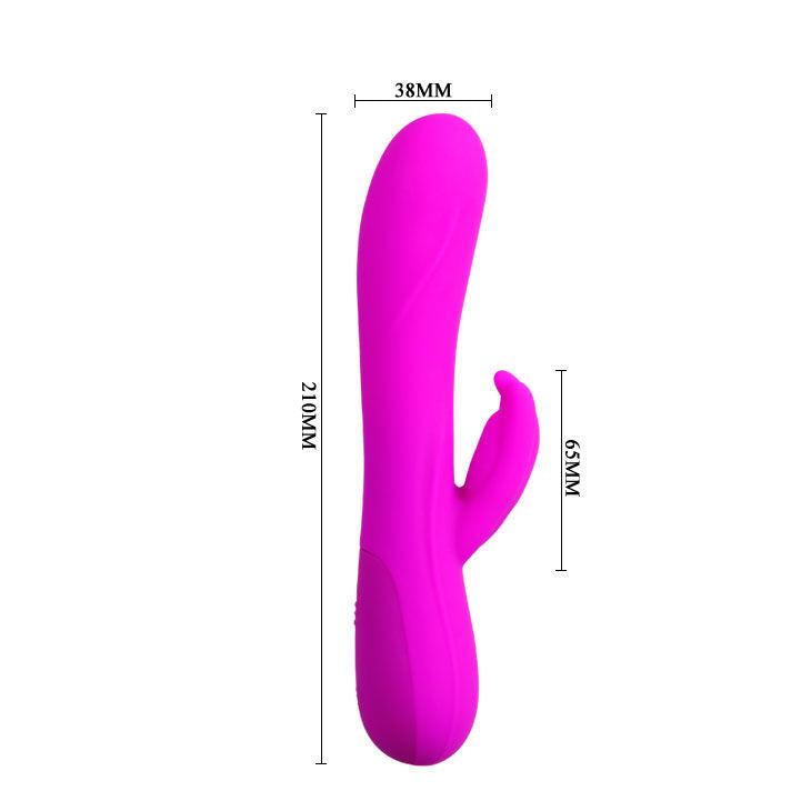 Vibromasseur Rabbit Barrette 30 Fonctions 2 Moteurs Submersible - Pretty Love