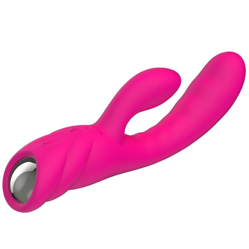 Vibromasseur Rabbit Chauffant Pure 2 Moteurs 7 Modes Rechargeable - Nalone