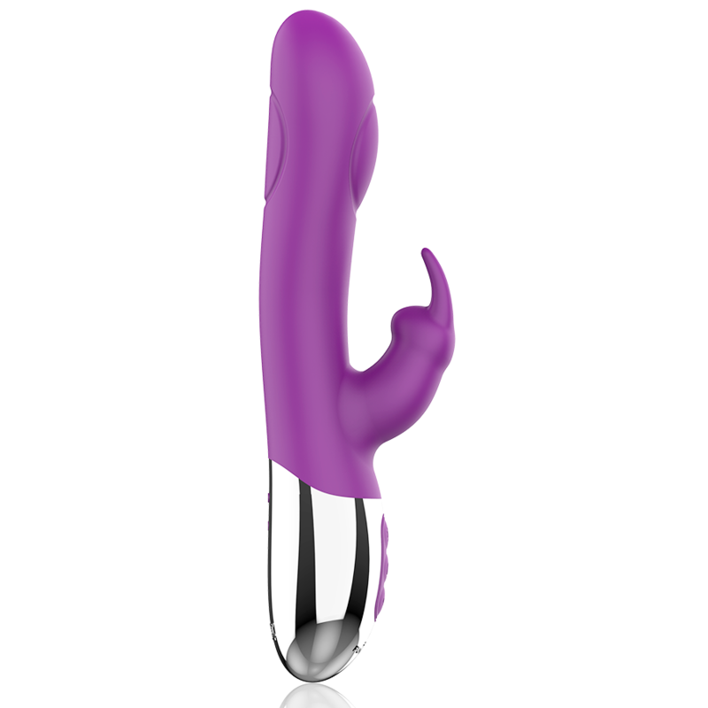 Vibromasseur Rabbit Combi Double Tapping 2 Moteurs 10 Modes Rechargeable - Fun Function