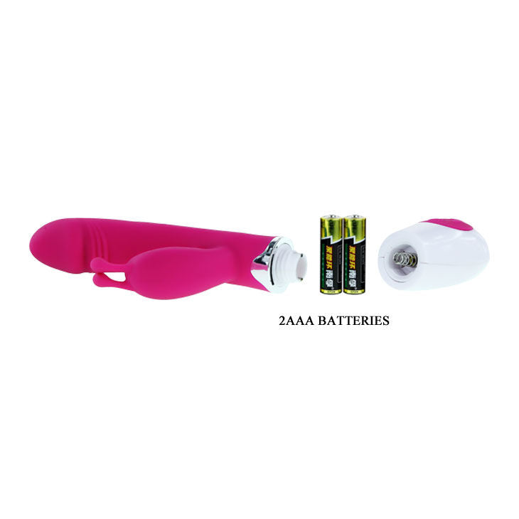 Vibromasseur Rabbit Double Stimulation 30 Modes Silicone Lilas - Pretty Love