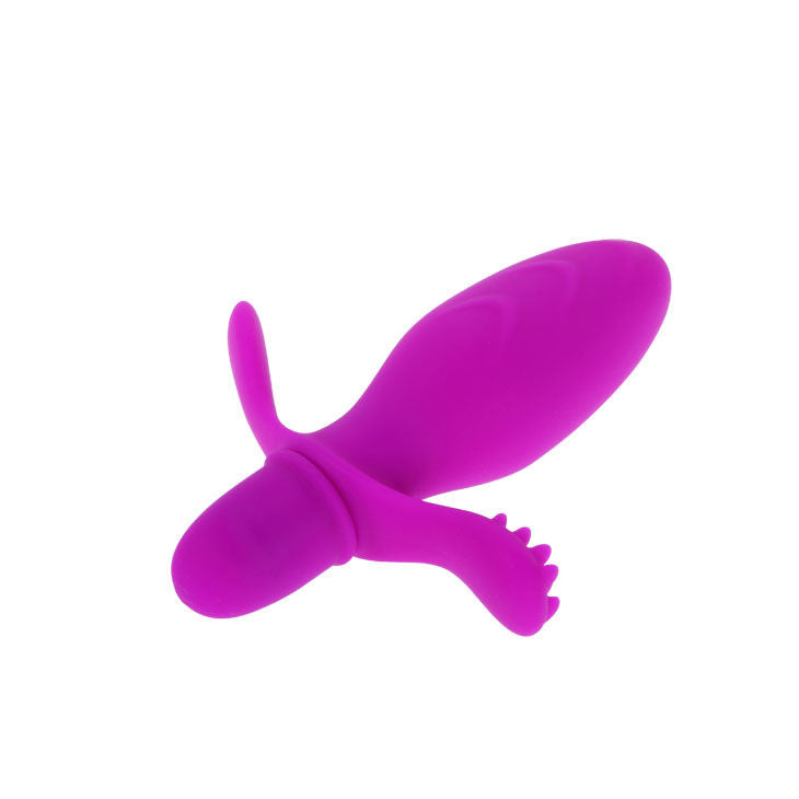 Vibromasseur Rabbit Fitch Double Stimulation 10 Modes Silicone - Pretty Love