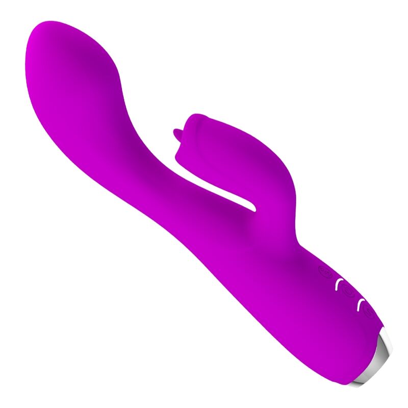 Vibromasseur Rabbit Gloria Rechargeable 12 Vibrations Étanche - Pretty Love