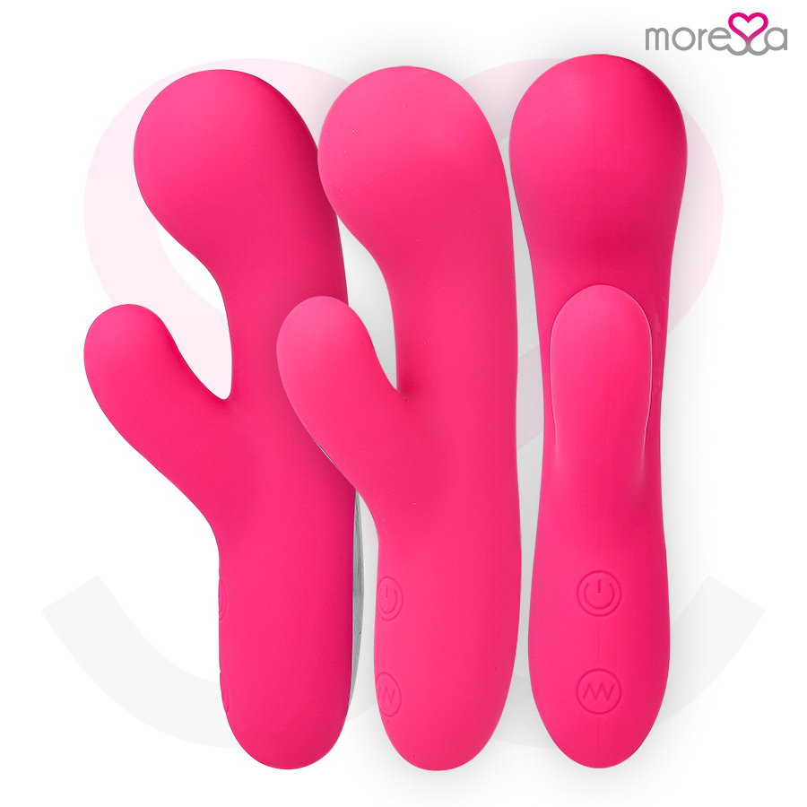Vibromasseur Rabbit Jerry Double Moteur 30 Modes Rechargeable - Moressa
