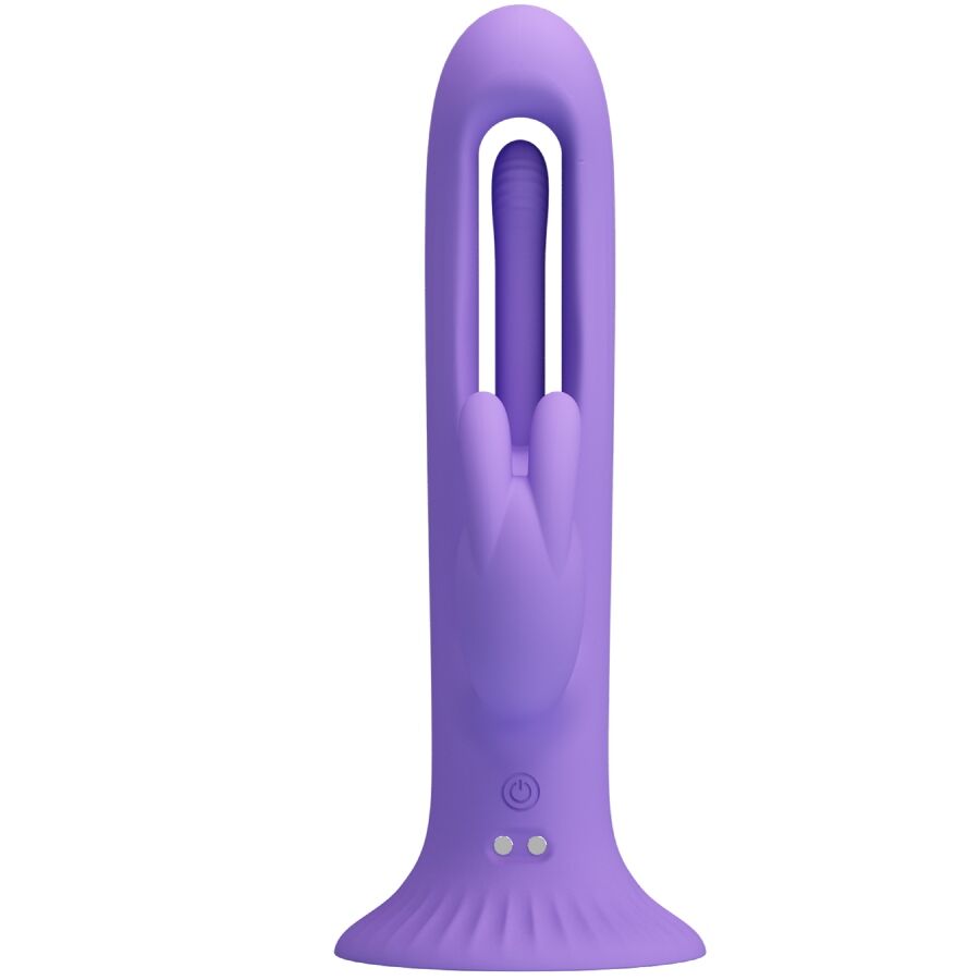 Vibromasseur Rabbit Killmoulis Fonction Langue 12 Modes Rechargeable - Pretty Love