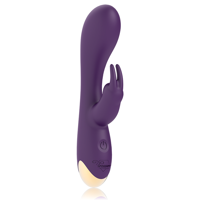 Vibromasseur Rabbit Laurence WatchMe Sans Fil 2 Moteurs IPX7 - Treasure