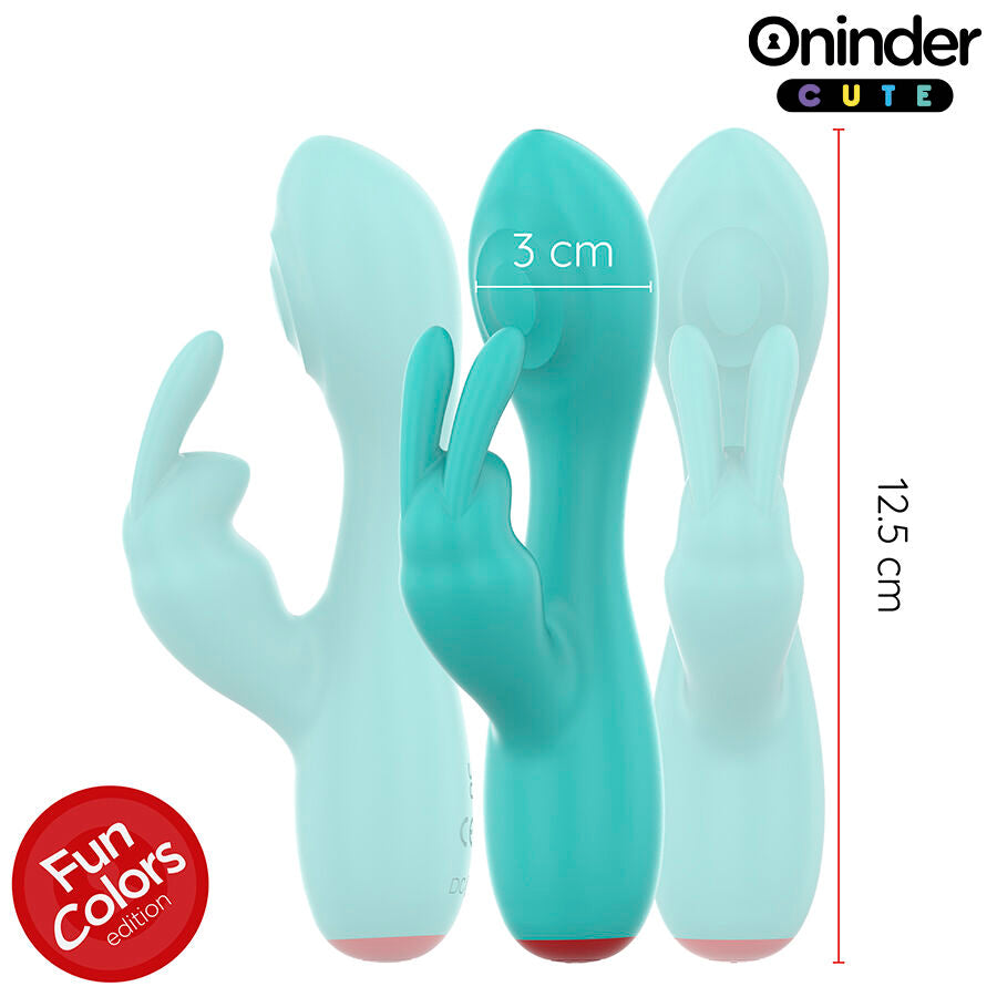 Vibromasseur Rabbit Love Bunny Connecté Point G et Clitoris - Oninder