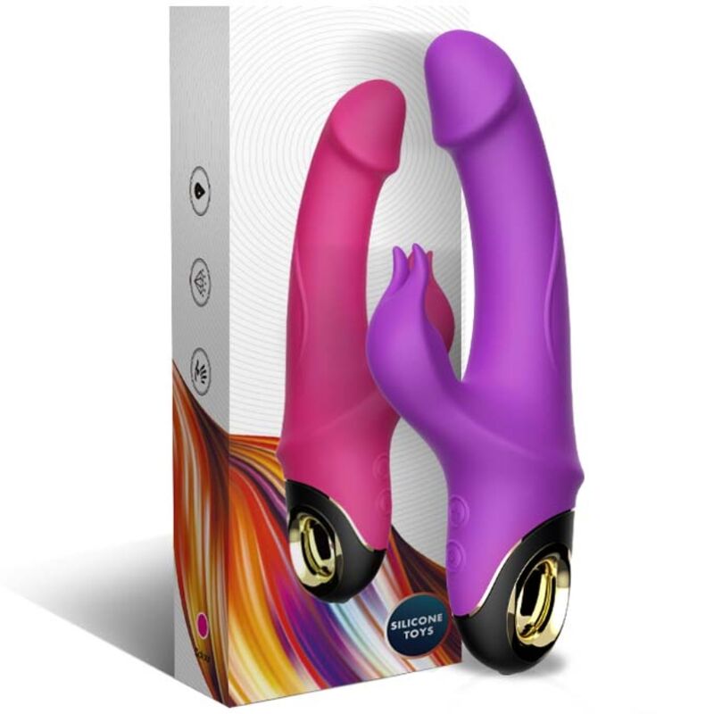 Vibromasseur Rabbit Meteror Double Moteur 9 Modes Rechargeable - Armony