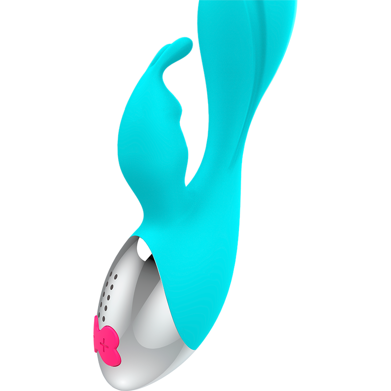 Vibromasseur Rabbit Miki Double Moteur 7 Modes Rechargeable - Happy Loky