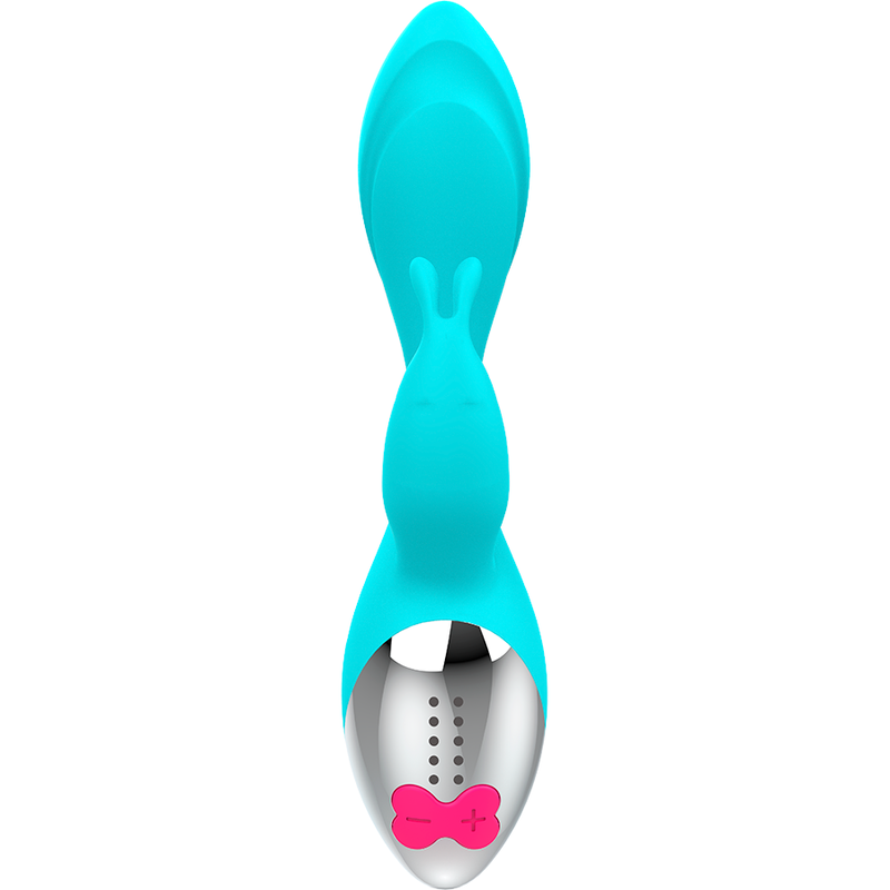 Vibromasseur Rabbit Miki Double Moteur 7 Modes Rechargeable - Happy Loky