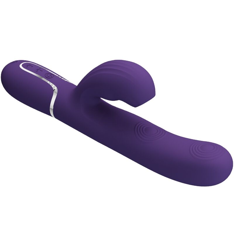 Vibromasseur Rabbit Perlita 3-en-1 Multifonction 7 Modes Rechargeable - Pretty Love