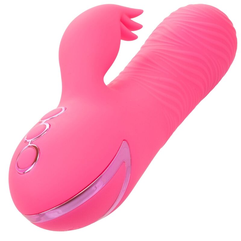 Vibromasseur Rabbit Rotatif Sacramento Sweetie Billes 13 Modes IPX7 - CalExotics