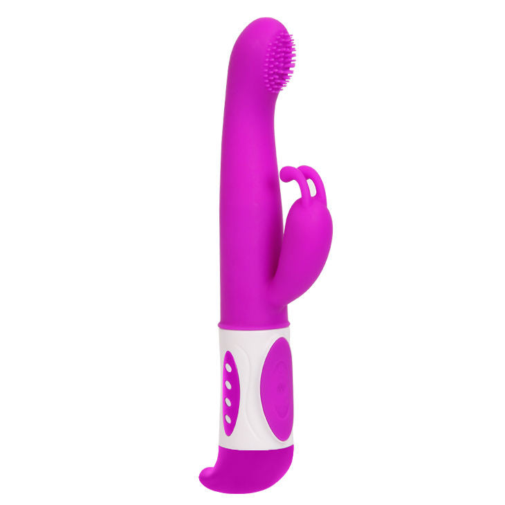 Vibromasseur Rabbit Smart Hugh Oscillant 2 Moteurs 16 Fonctions - Pretty Love