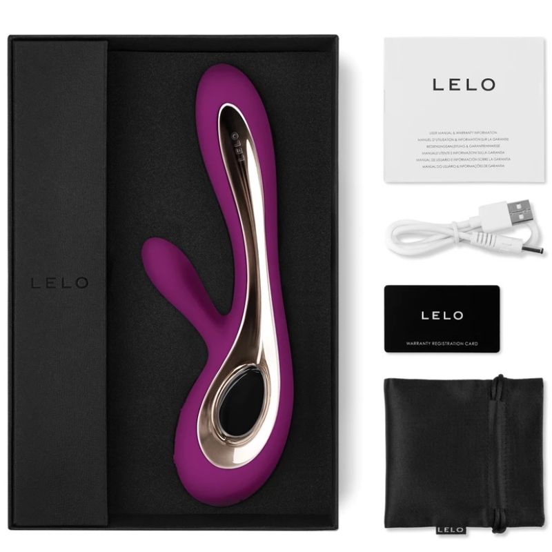 Vibromasseur Rabbit Soraya 2 Double Moteur Étanche 12 Modes - Lelo