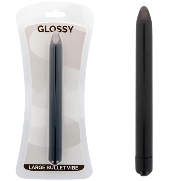Vibromasseur Slim - Silicone Étanche Chauffant - Glossy