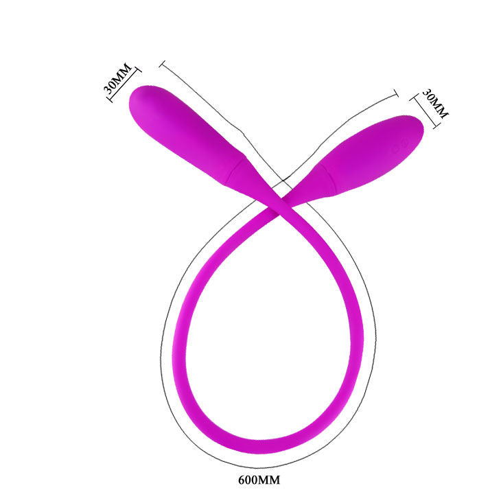 Vibromasseur Snaky Vibe 7 Vibrations - Pretty Love