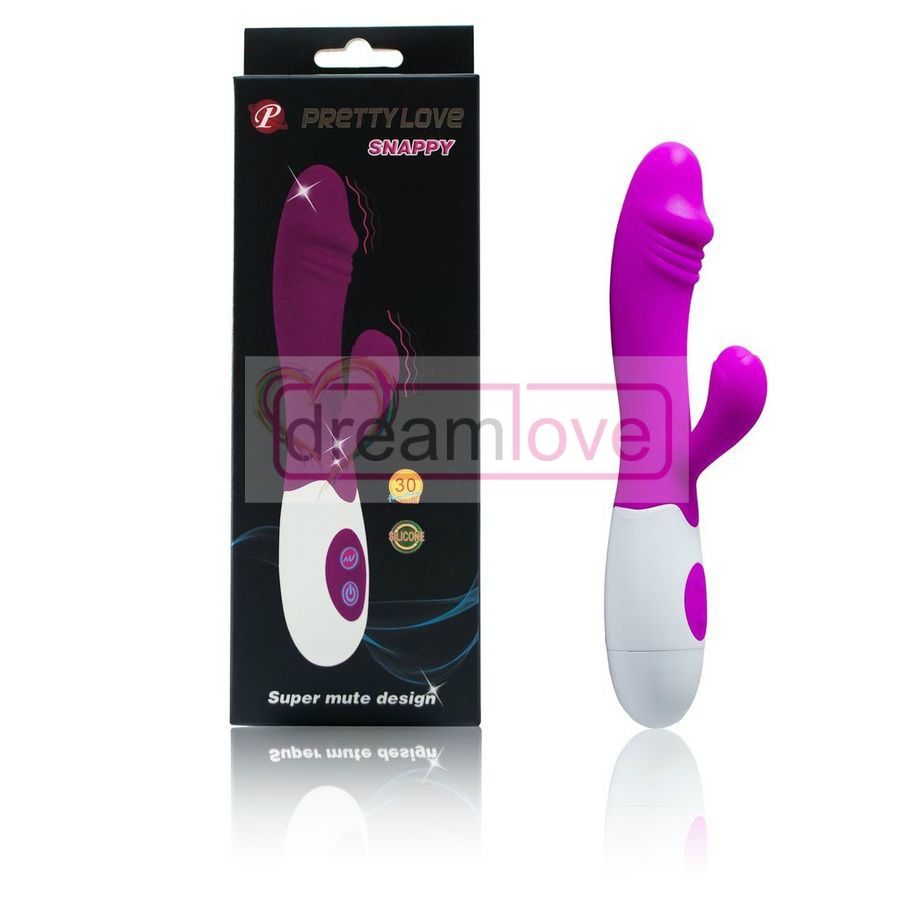 Vibromasseur Snappy Flirtation 30 Modes Double Stimulation - Pretty Love