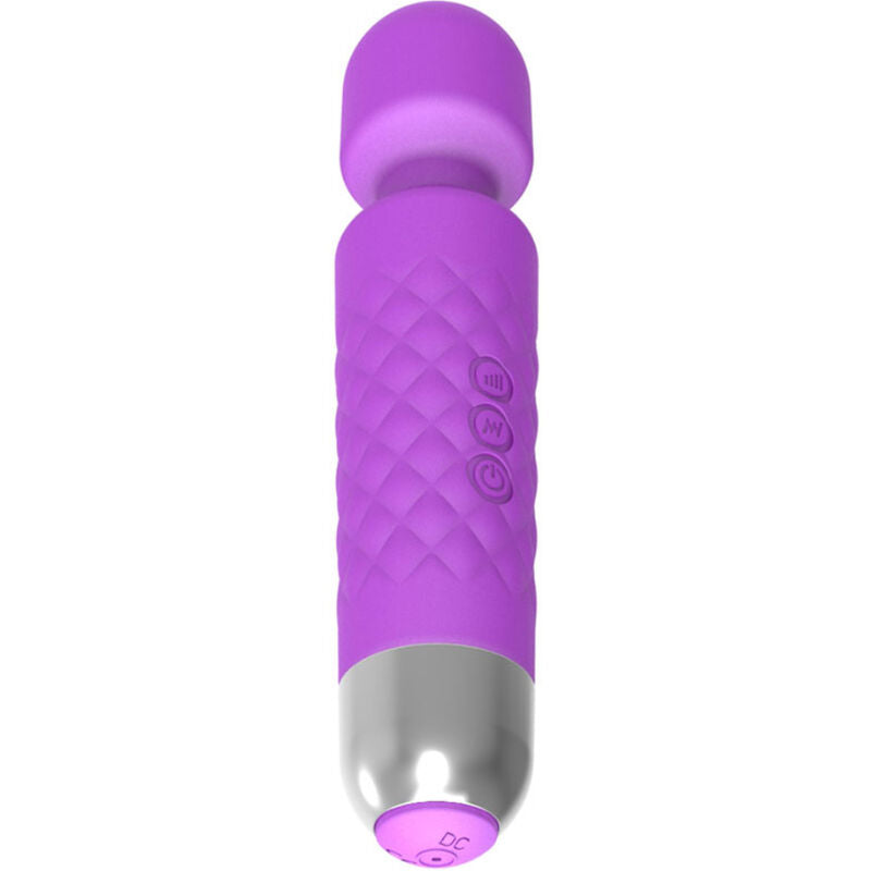 Vibromasseur Wand Compact 8 Vitesses 18 Modes Silicone - Armony