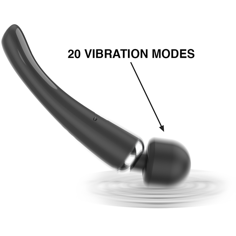 Vibromasseur Wand Puissant 8 Intensités 20 Modes Rechargeable - Naomi Wand