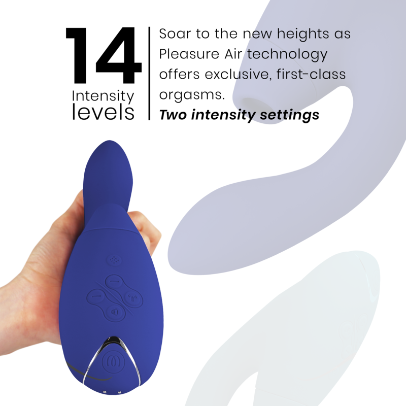 Womanizer Duo 2 Stimulateur Double - Pleasure Air et Point G - 14 Intensités