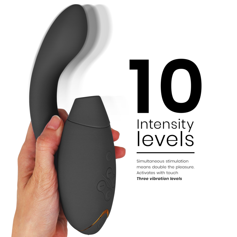 Womanizer Duo 2 Stimulateur Double - Pleasure Air et Point G - 14 Intensités