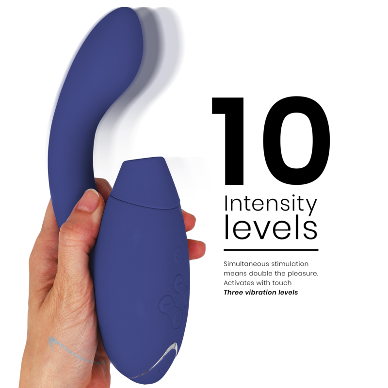 Womanizer Duo 2 Stimulateur Double - Pleasure Air et Point G - 14 Intensités