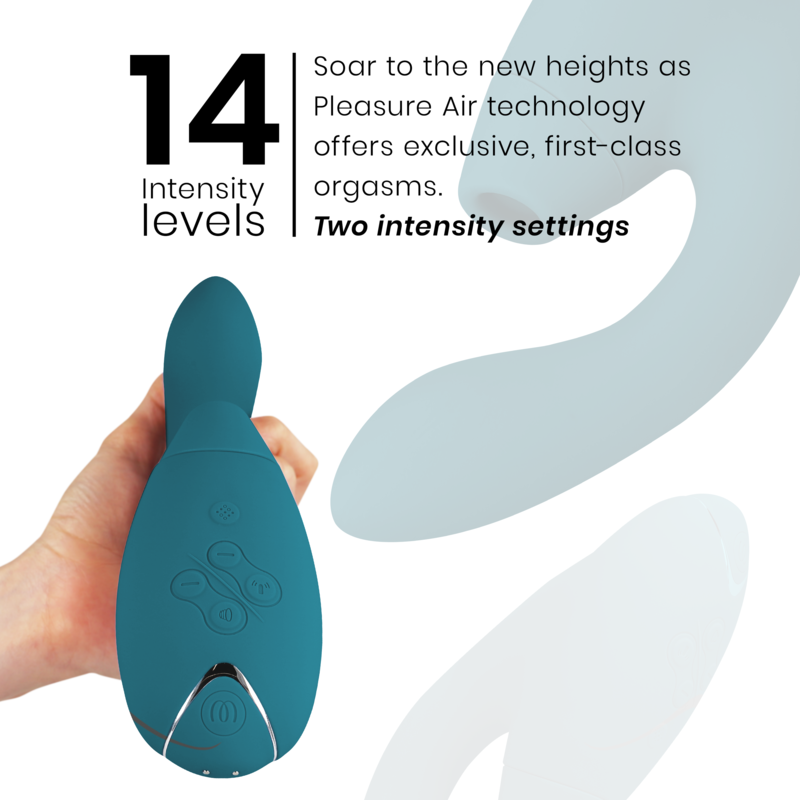 Womanizer Duo 2 Stimulateur Double - Pleasure Air et Point G - 14 Intensités